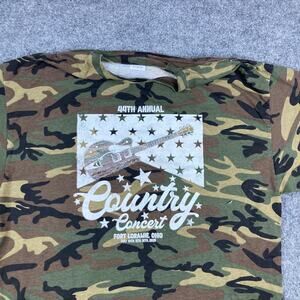 Port‎ & Company T-Shirt Mens XL Camo Country Concert Graphic Tee